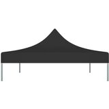  Streha za vrtni šotor 4,5x3 m črna 270 g/m², (20801030) | Shoptok.si