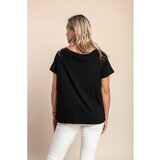 Fenzy Široka Kratka Majica, Crna | shoptok.hr