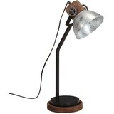 Stolna svjetiljka 25 W vintage srebrna 18x18x60 cm E27 | shoptok.hr