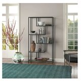 Hanah home By-30 - black, transparent blacktranparent bookshelf | ePonuda.com