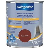 SWINGCOLOR Boja za pod (Crvene boje, 750 ml) Cijene