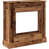 vidaXL Okvir za kamin boja drva 90x30x90 cm od konstruiranog drva | shoptok.hr