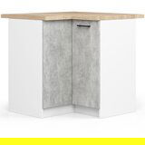 AKORD OLIWIA S90/90 omara + BELO / BETONSKA PLOŠČA, (21713701) | Shoptok.si