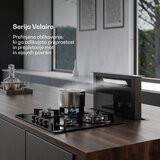 Klarstein Velaire plinska ploča za kuhanje, 4 plamenika s električnim paljenjem, kompatibilna s prirodnim plinom i ukapljenim naftnim plinom, 8000 W, 60 cm | shoptok.hr