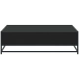  za kavu crni 100x100x30 cm Konstruirano drvo i metal | shoptok.hr
