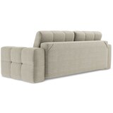 Makamii Sivorjava raztegljiva sedežna garnitura iz tkanine bouclé 255 cm Milu – | Shoptok.si