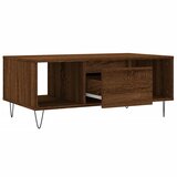  Stolić za kavu smeđa boja hrasta 90x50x36,5cm konstruirano drvo | Eponuda.com