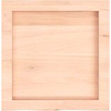 vidaXL Zidna polica 40 x 40 x 4 cm od neobrađene masivne hrastovine | shoptok.hr