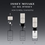 Issey Miyake Le Sel d'Issey toaletna voda nadomestno polnilo za moške 150 ml | Shoptok.si