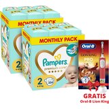 Pampers Pelene Premium 2, MSB, 448/1, DOUBLE PACK+GRATIS Oral-B Lion King Cijene