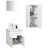  Set kupaonskog namještaja od iverice bijeli | shoptok.hr
