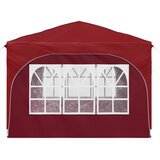  Rastezljivi šator za zabave 290 x 290 x 245 cm Tamno crvena | shoptok.hr