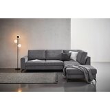 MID.YOU KOTNA SEDEŽNA GARNITURA, šenilja temno siva | Shoptok.si