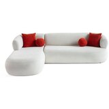 Atelier Del Sofa Ugaona garnitura Roma lijeva, 270 cm, bijela | Eponuda.ba