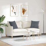 vidaXL Blazine za kavč 2 pcs Temno siva 50 x 50 cm Žametna tkanina | Shoptok.si