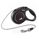 povodac za mačke New Classic XS Cord 3m – crni