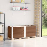 vidaXL okviri za palete 3 kom smeđi 150x50 cm od masivne borovine u
