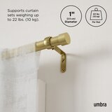 Umbra Jeklena karnisa z nastavljivo dolžino 305 - 457 cm Cappa – | Shoptok.si