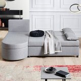 Time Sedežna garnitura , tkanina antracit, siva | Shoptok.si
