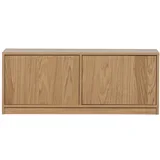 Modularna TV komoda u dekoru hrasta u prirodnoj boji 110x44 cm Modular –