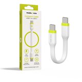 MOBILE ORIGIN Compact Cable USB-C to USB-C white 10cm | shoptok.hr