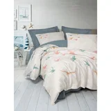 Blue Blue Ranforce Super King Quilt Cover Set (FR)
