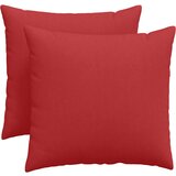 vidaXL Blazine za kavč 2 pcs Rdeča 50 x 50 cm blago | Shoptok.si