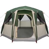  Kabinski šator s krovom Zelena i bijela 320 x 320 x 203 cm | shoptok.hr