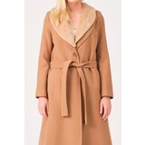 Dewberry Z6671 WOMEN'S COAT-CAMEL | shoptok.hr