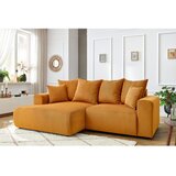 Bobochic Paris Oker žuta baršunasti kutna garnitura Enjoy – | shoptok.hr