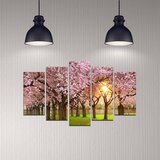 Wallity set, slika 5DMDF-3, 5 dijelova | Eponuda.ba