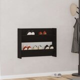  Ormar za cipele Crni hrast 82 x 18 x 60 cm Konstruirano drvo | shoptok.hr