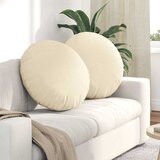  Jastučići za sjedenje 2 pcs Krema Ø 80 cm Kordura tekstil | shoptok.hr