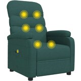  Masažni stol temno zeleno blago, (20939706) | Shoptok.si