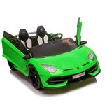  Otroški avto Lamborghini Aventador 24V 2x200w Zelen | Shoptok.si