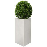 vidaXL Vrtne sadilice 2kom trokutasta 50x43x75cm od nehrđajućeg čelika | shoptok.hr