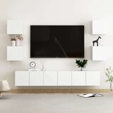  7-dijelni set TV ormarića bijeli od iverice Cijene