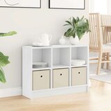  Strani šal s predalom Bela 73,5 x 22,5 x 53,5 cm, (5000233861) | Shoptok.si