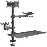 Xstand NTPMM-02LD,2x17-32/9 kg/Rotacija:180/Tilt: 90/VESA100x100/POS police u