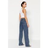 Trendyol Blue High Waist Wide Leg Jeans | ePonuda.com