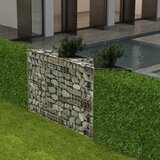vidaXL Gabionska košara iz pocinkanega jekla 120x30x100 cm Cene