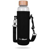 GymBeam staklena flaša bamboo 600 ml