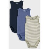 Sinsay Pamučni body bez rukava 3 pack | shoptok.hr