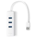 to LAN TP-LINK UE330 USB 3.0 3-Port Hub & Gigabit Ethernet Adapter 2 in 1 USB Adapter