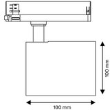Dawn LED REF SINSKI XS-32 32W 3000K BELI TROFAZNI | Eponuda.com