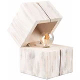 Tri O Bijela stolna lampa (visina 16 cm) Treasure –