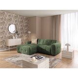 Ropez Zelena kotna sedežna garnitura (levi kot/z ležalnikom) Melva – | Shoptok.si