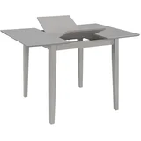 Produživi blagovaonski stol sivi (80 - 120) x 80 x 74 cm MDF