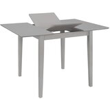 Maison Chic Raztegljiva Jedilna miza - Kuhinjska miza - Jedilni stol MDF (80-120)x80x74 cm siva, (21715358) Cene