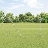 vidaXL polje ograje 1.6x25 m pocinkano jeklo Cene